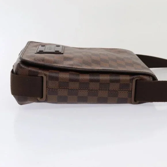 LOUIS VUITTON Damier Ebene Brooklyn PM Shoulder Bag N51210 LV Auth ar12116 - Picture 6 of 16